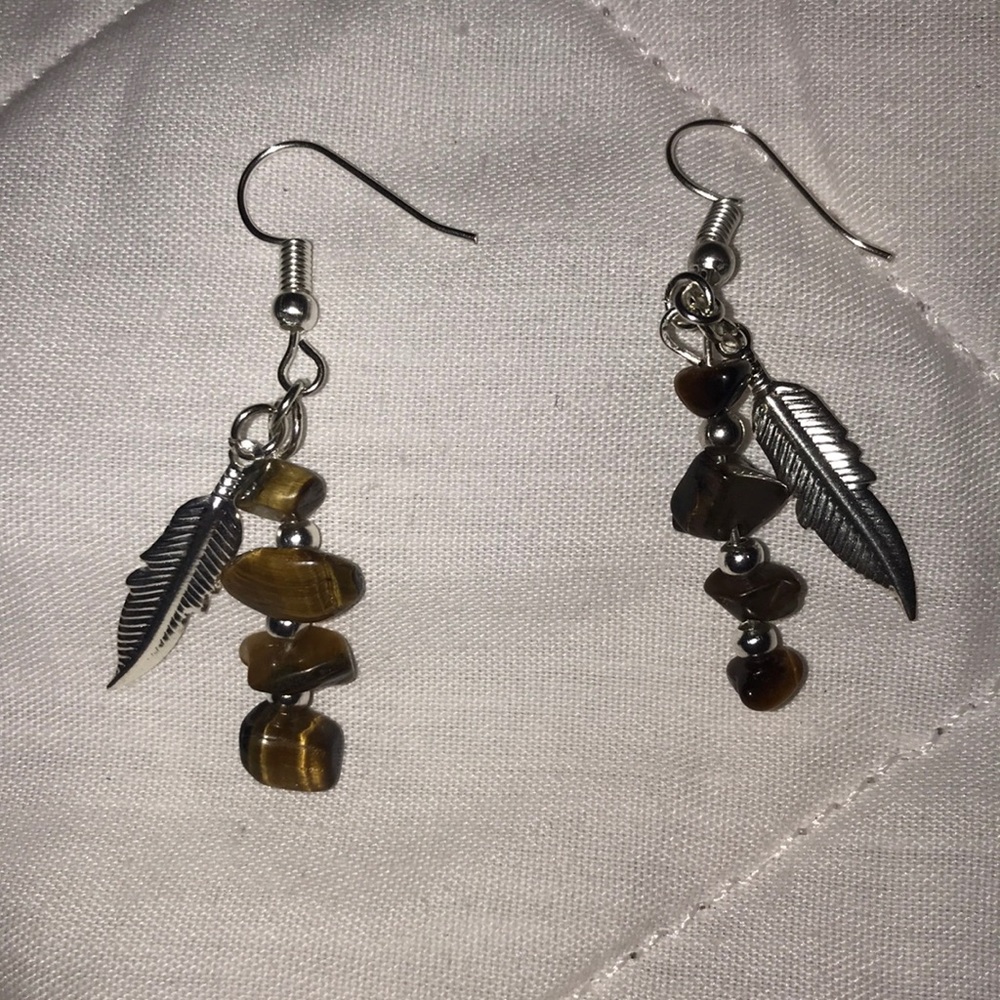 Tiger Eye Earrings